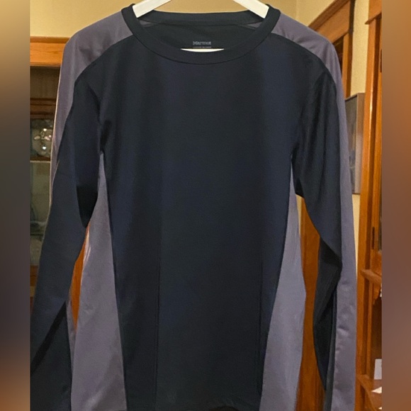Marmot base layer long sleeve jersey. men’s Large - Picture 1 of 3